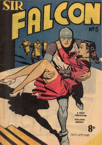 Sir Falcon (Frew, 1955 series)  #5 ([April 1955?])