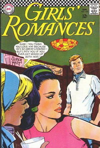 Girls' Romances (DC, 1950 series)  #122 (January 1967) — Untitled [The Wrong Way to Fall in Love!]