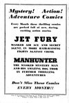 Jet Fury (Pyramid, 1951 series) #25 — Jet Fury; Manhunter [Mystery! Action! Adventure Comics] (page 1)