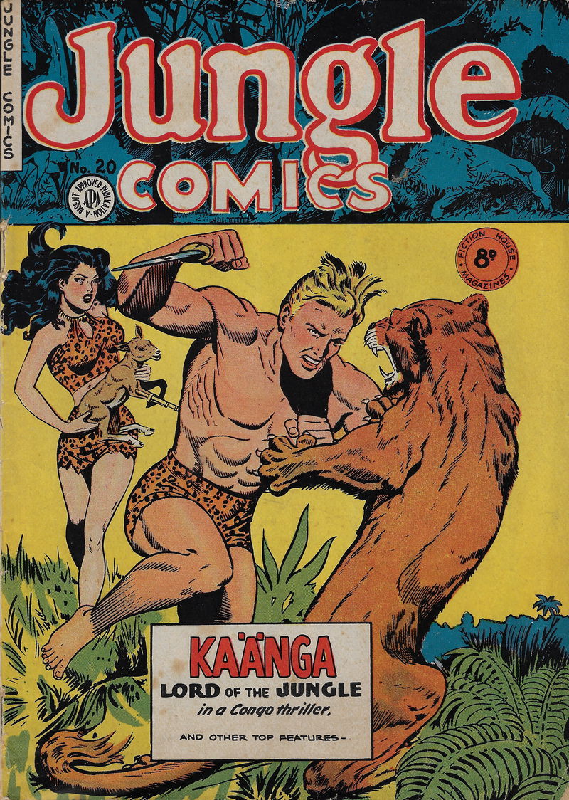 Jungle Comics (HJ Edwards, 1950? series) #20 ([1952?])