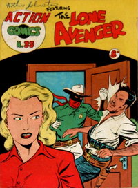Action Comics (Action Comics, 1951 series)  #35 ([1953?]) — Action Comics Featuring The Lone Avenger