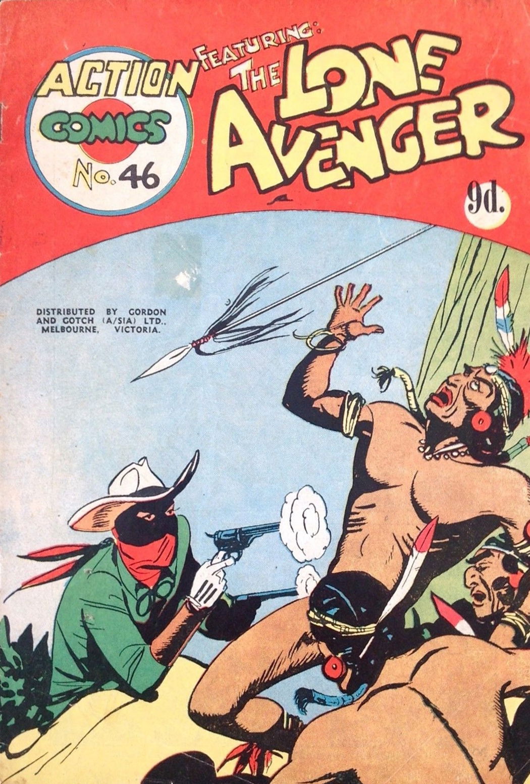 Action Comics (Action Comics, 1951 series) #46 — Featuring the Lone Aventure ([August 1954?])