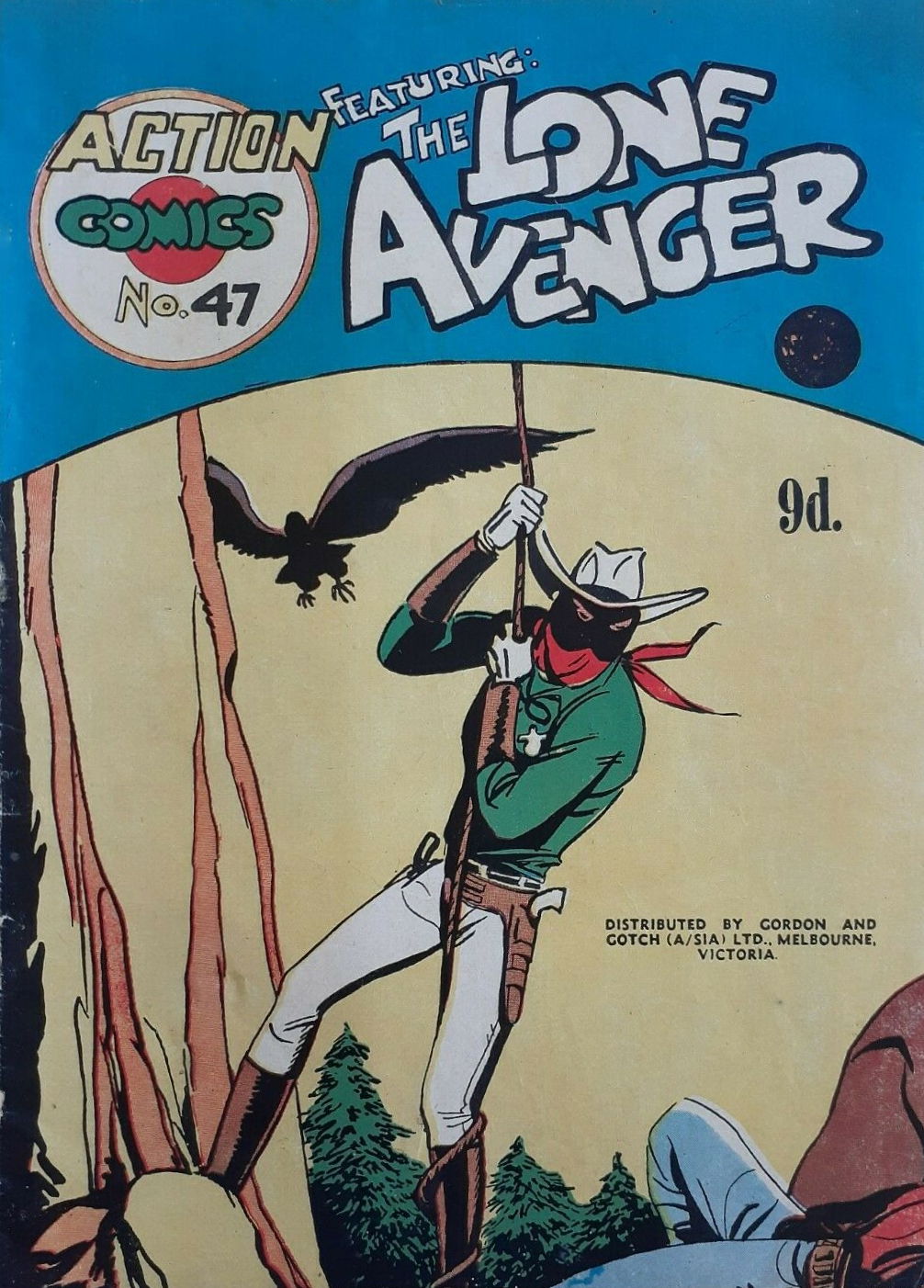 Action Comics (Action Comics, 1951 series) #47 — The Lone Avenger ([September 1954?])