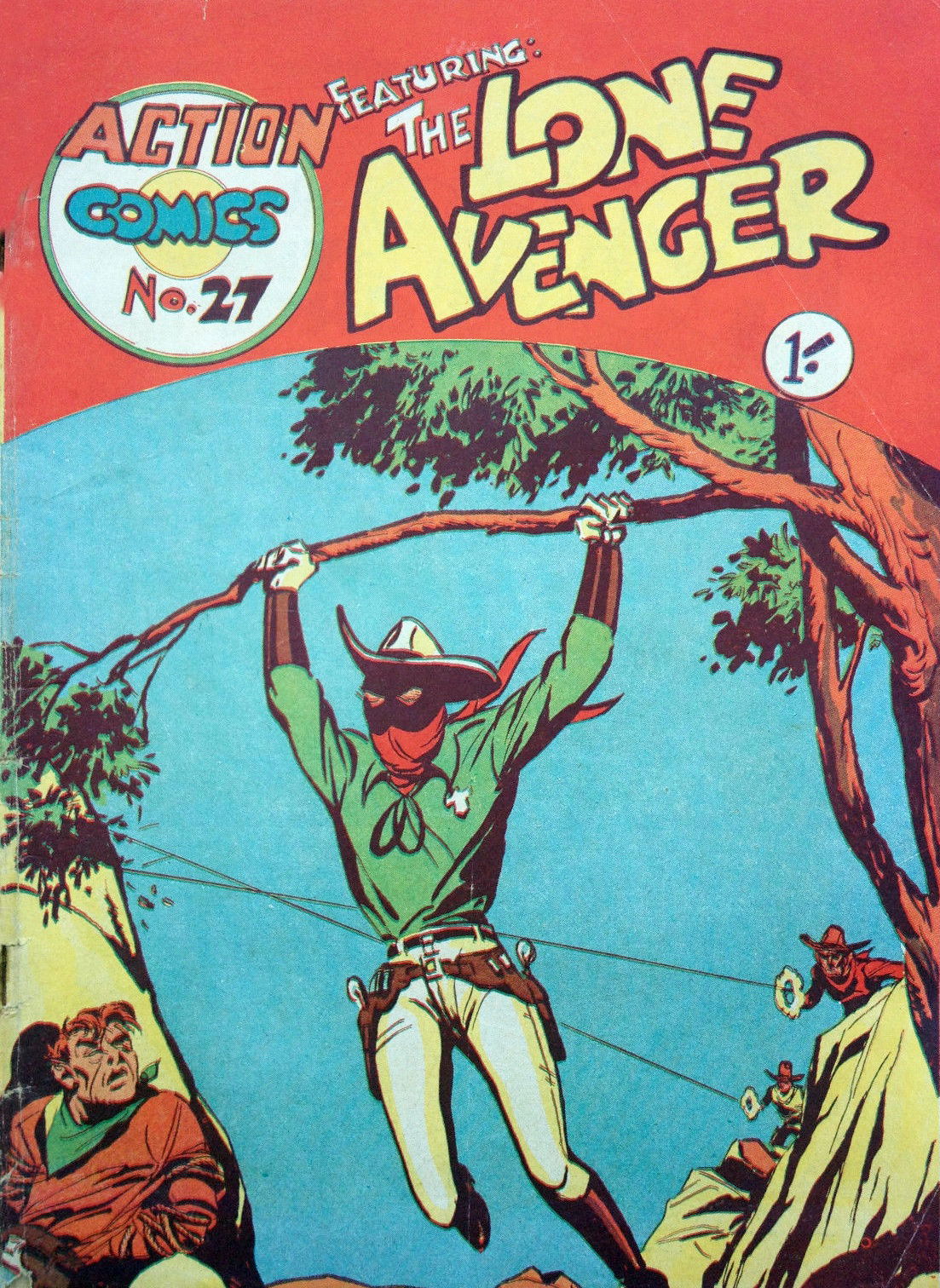 Action Comics (Action Comics, 1954? series) #27 — Action Comics Featuring the Lone Avenger ([1956?])