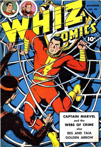 Whiz Comics (Fawcett, 1940 series) #89 September 1947