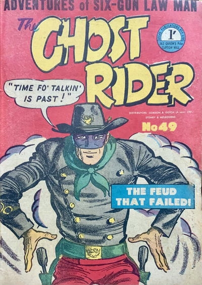 The Ghost Rider (Atlas, 1951? series) #49 [August 1956?]