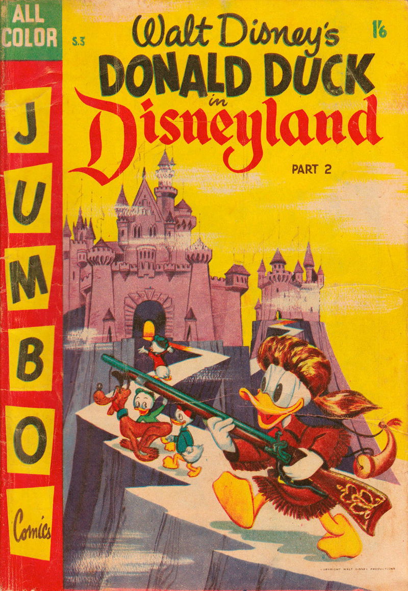 Walt Disney's Special [S Series] (WG Publications, 1956 series) #S.3 — Walt Disney's Donald Duck in Disneyland (1956)