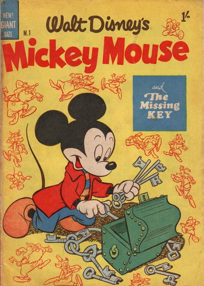 Walt Disney's Mickey Mouse [M series]  #M.1 (July 1956)