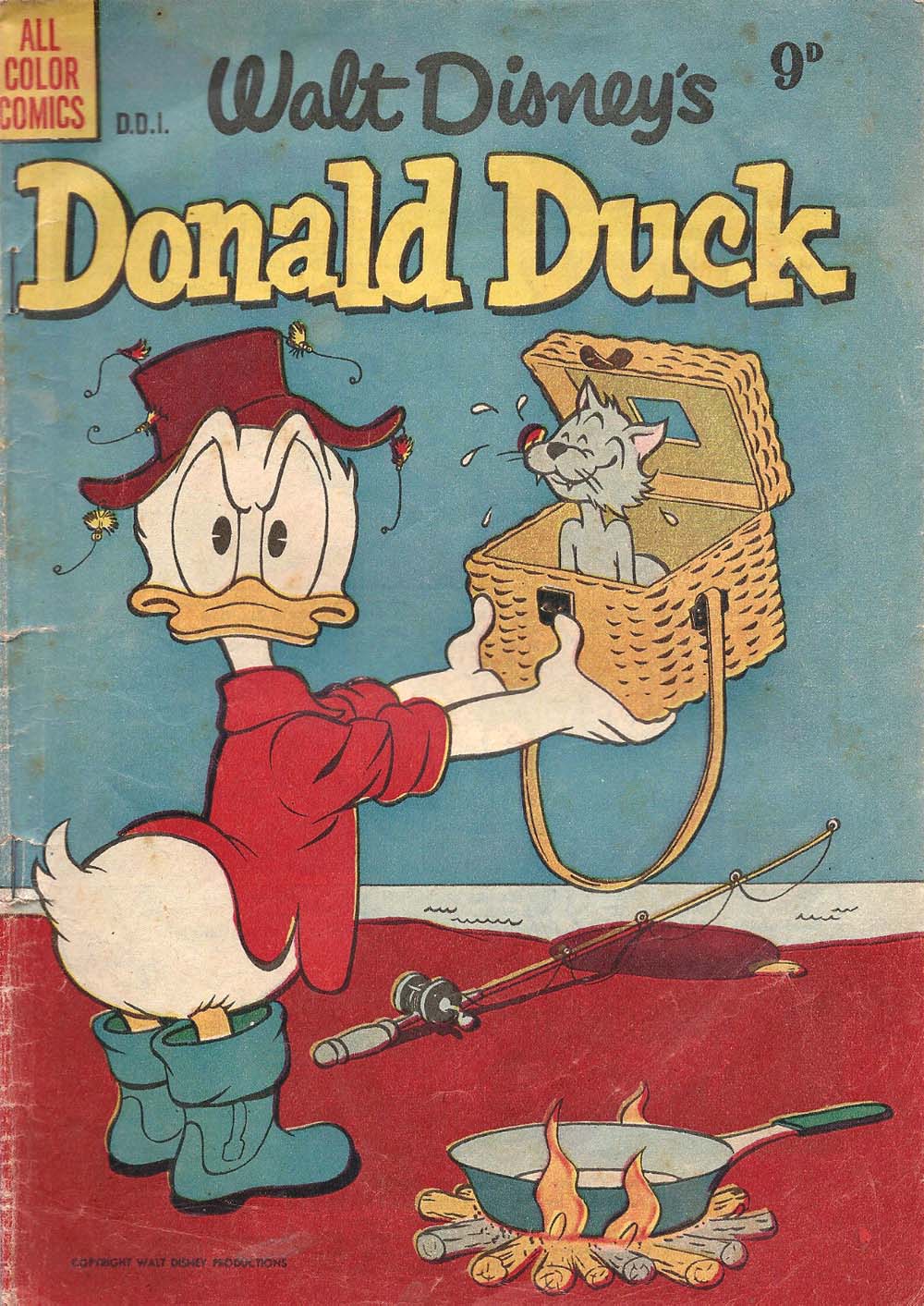 Walt Disney's Donald Duck [DD Series] (WG Publications, 1954 series) #D.D.1 (1953)