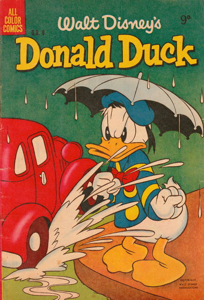 Walt Disney's Donald Duck [DD Series] (WG Publications, 1954 series) #D.D.6 1954