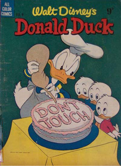 Walt Disney's Donald Duck [DD Series] (WG Publications, 1954 series) #D.D.9 ([August 1954?])