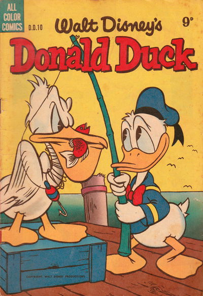 Walt Disney's Donald Duck [DD Series] (WG Publications, 1954 series) #D.D.10 1954