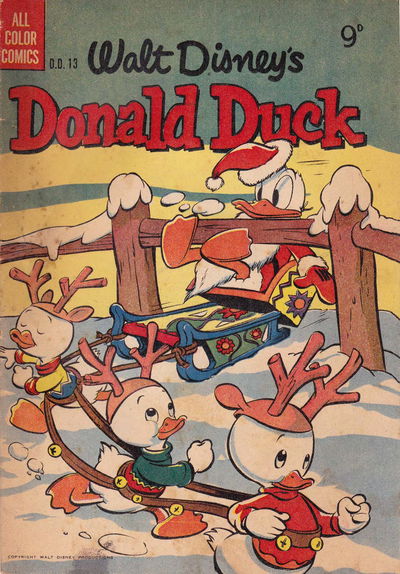 Walt Disney's Donald Duck [DD Series] (WG Publications, 1954 series) #D.D.13 (December 1954)