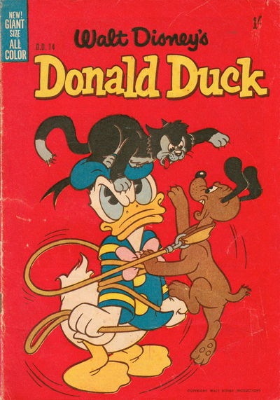 Walt Disney's Donald Duck [DD Series] (WG Publications, 1954 series) #D.D.14 1955