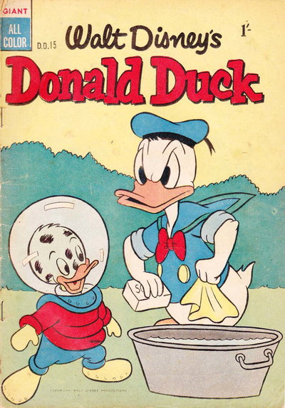 Walt Disney's Donald Duck [DD Series]  #D.D.15 (1955)
