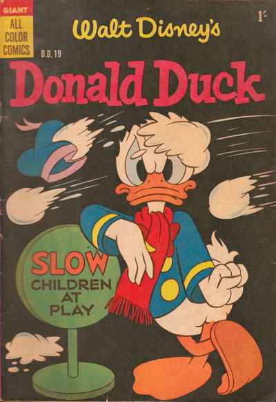 Walt Disney's Donald Duck [DD Series] (WG Publications, 1954 series) #D.D.19 ([1955?])