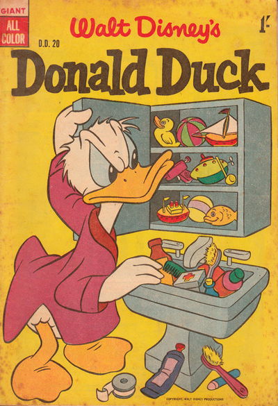 Walt Disney's Donald Duck [DD Series] (WG Publications, 1954 series) #D.D.20 ([1955?])