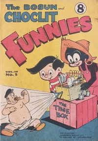 The Bosun and Choclit Funnies (Elmsdale Publications, 1946 series) v10#5 [1955?]