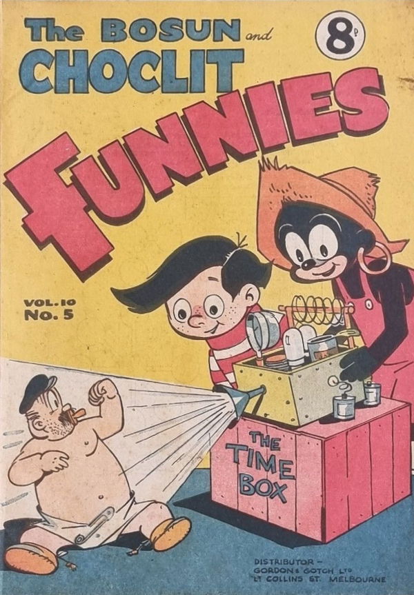 The Bosun and Choclit Funnies (Elmsdale Publications, 1946 series) v10#5 ([1955?])