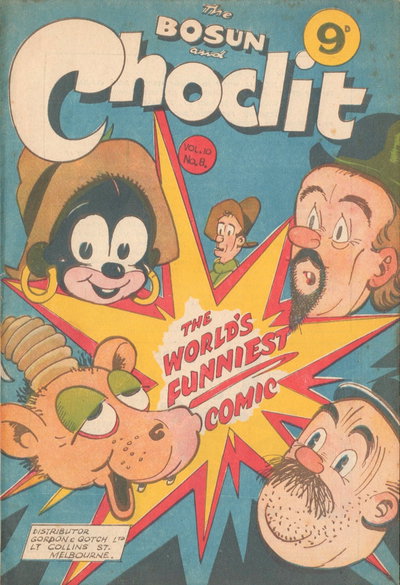 The Bosun and Choclit Funnies  v10#8 ([1955?])