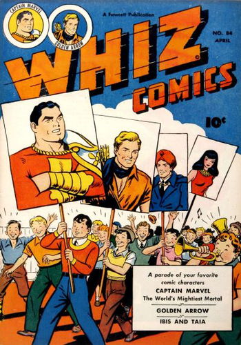 Whiz Comics (Fawcett, 1940 series) #84 April 1947