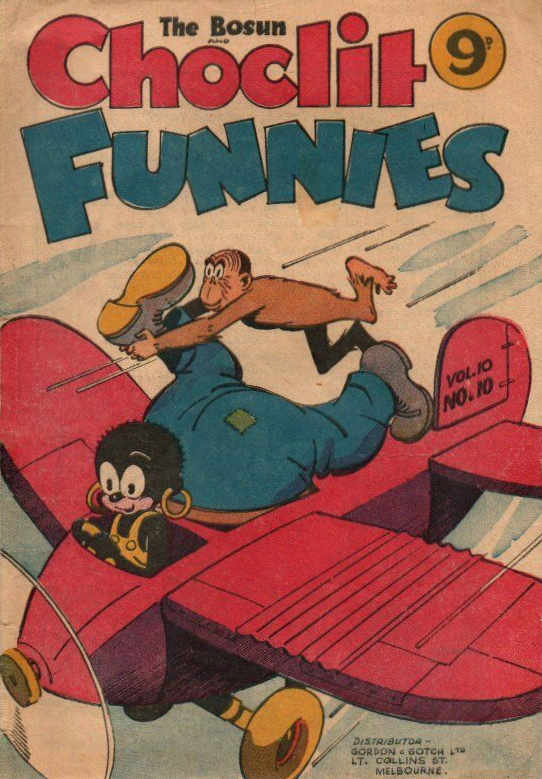 The Bosun and Choclit Funnies (Elmsdale Publications, 1946 series) v10#10 ([1955?])