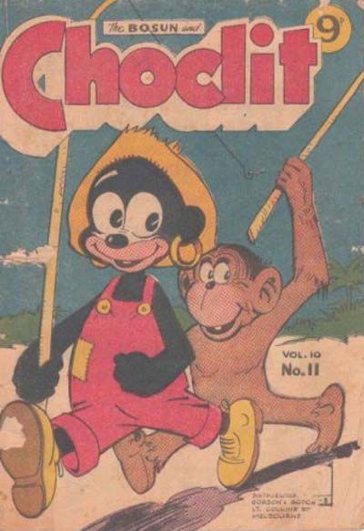 The Bosun and Choclit Funnies (Elmsdale Publications, 1946 series) v10#11 — The Bosun and Choclit ([1955?])