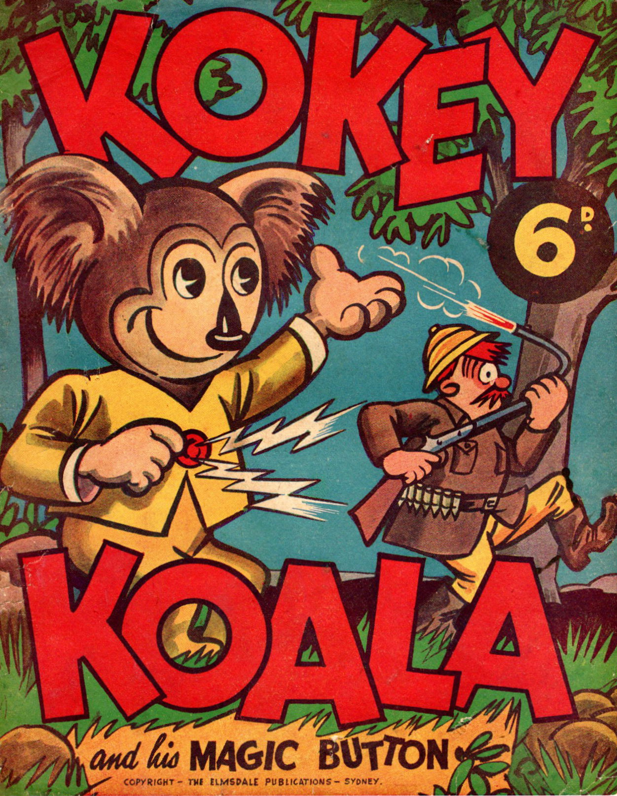 Kokey Koala and His Magic Button (Elmsdale Publications, 1948 series) #nn [1] ([February 1948?])