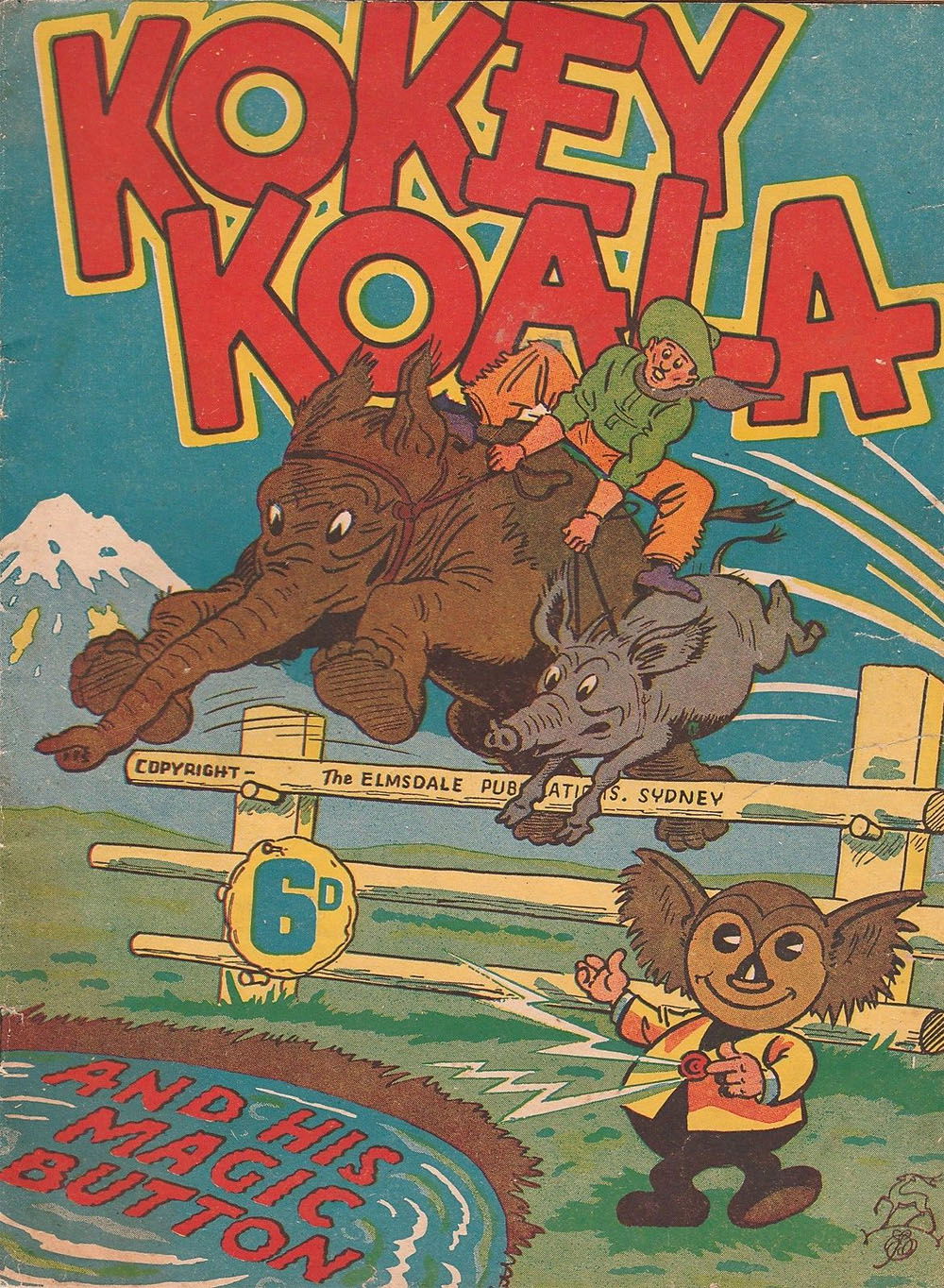 Kokey Koala and His Magic Button (Elmsdale Publications, 1948 series)  #nn [4] ([May 1948?])