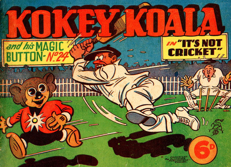 Kokey Koala and His Magic Button (Elmsdale Publications, 1948 series)  #24 ([January 1950?])
