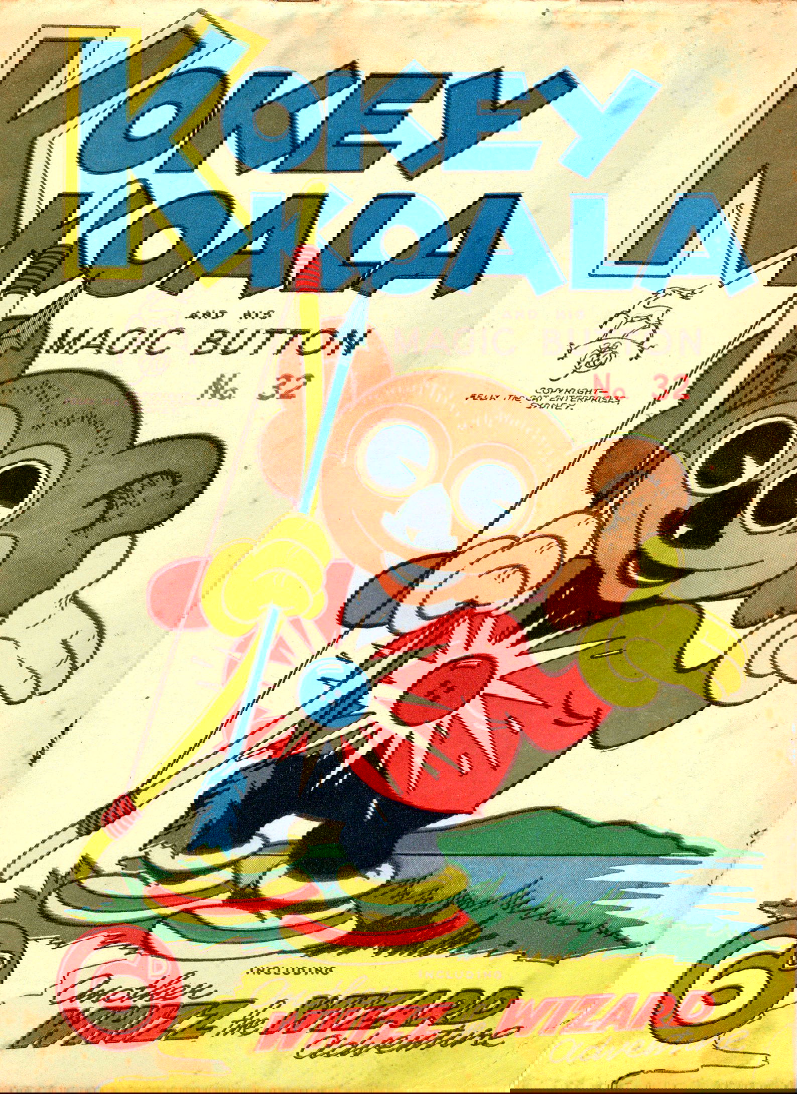 Kokey Koala and His Magic Button (Elmsdale Publications, 1948 series) #32 (September 1950)