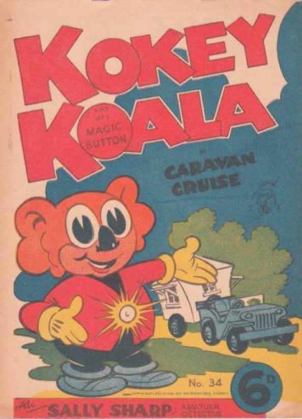 Kokey Koala and His Magic Button (Elmsdale Publications, 1948 series)  #34 ([November 1950?])
