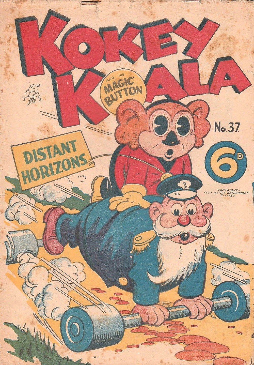 Kokey Koala and His Magic Button (Elmsdale Publications, 1948 series)  #37 ([February 1951?])