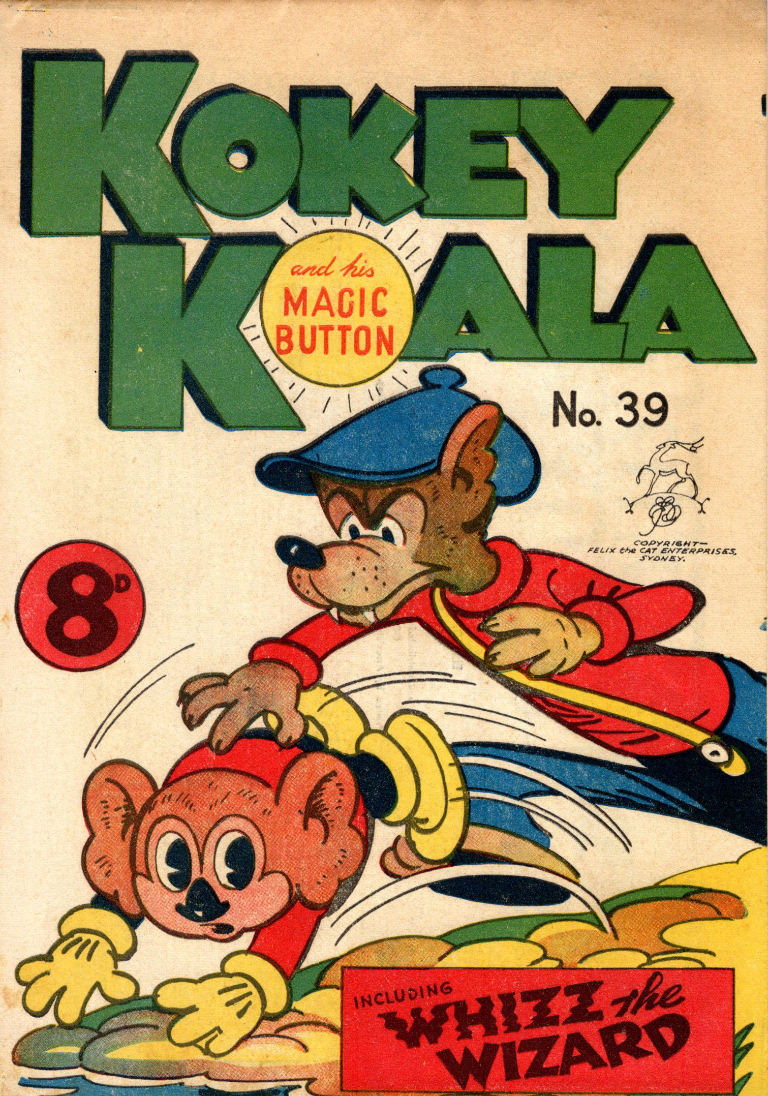 Kokey Koala and His Magic Button (Elmsdale Publications, 1948 series)  #39 ([April 1951?])