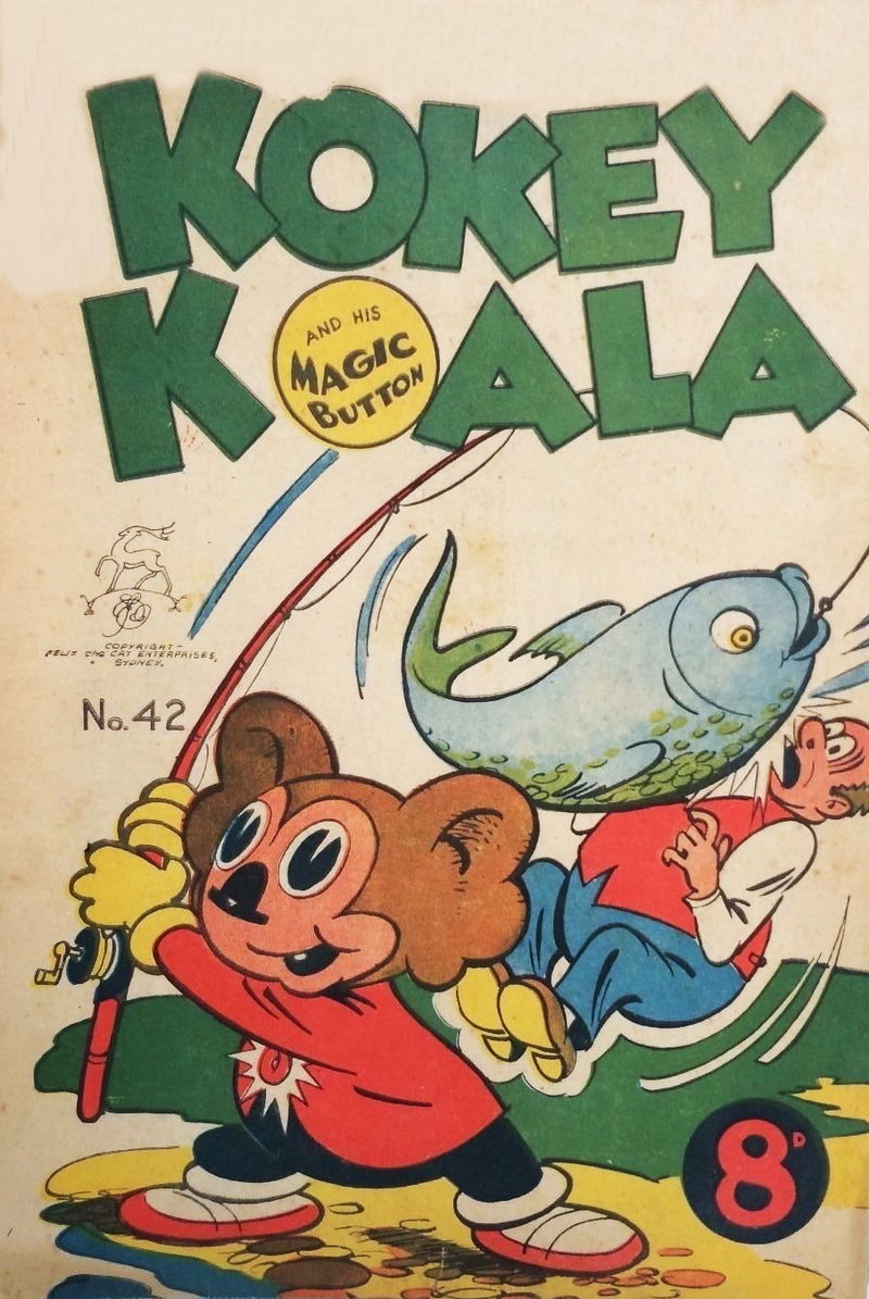 Kokey Koala and His Magic Button (Elmsdale Publications, 1948 series) #42 (July 1951?)