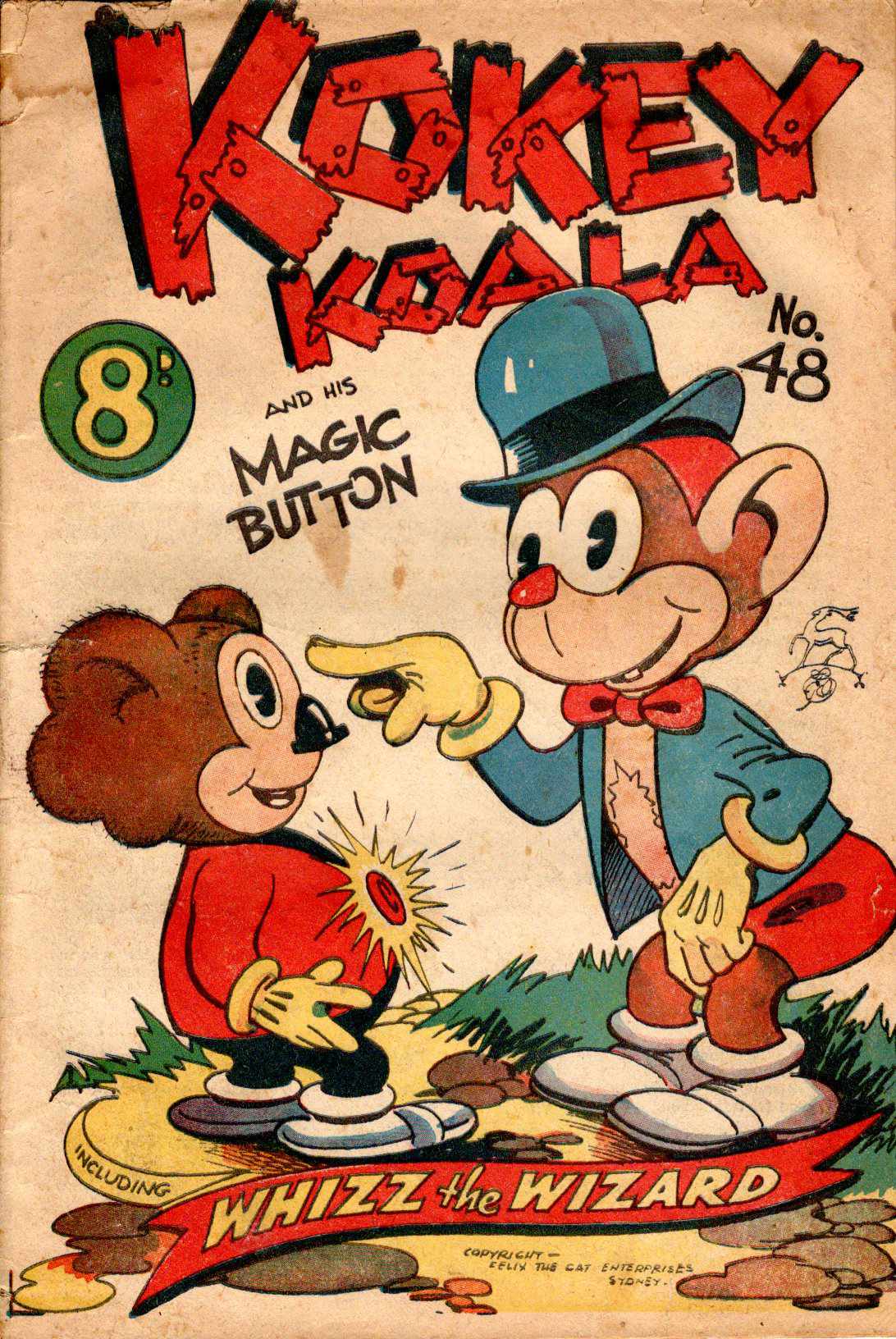 Kokey Koala and His Magic Button (Elmsdale Publications, 1948 series)  #48 ([January 1952?])