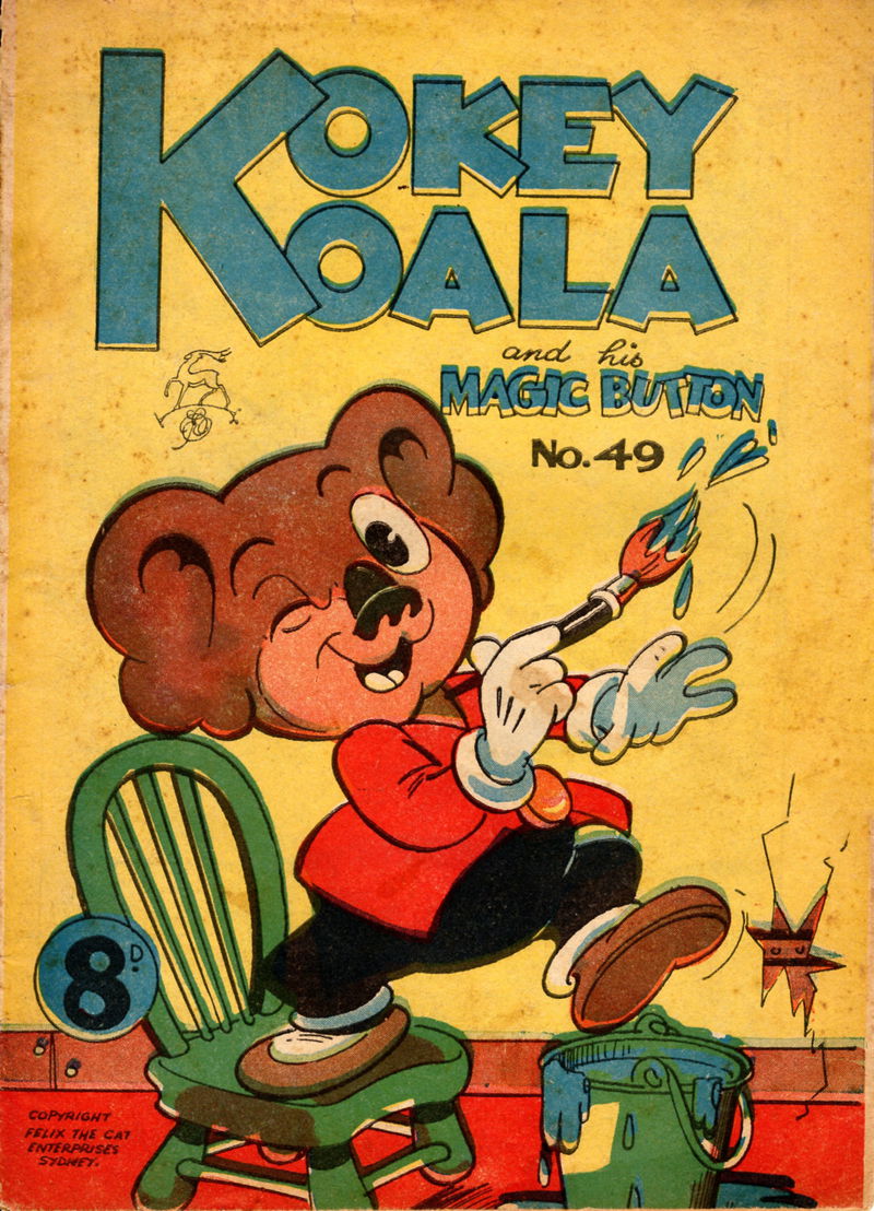 Kokey Koala and His Magic Button (Elmsdale Publications, 1948 series)  #49 ([February 1952?])