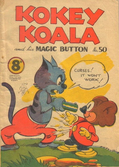 Kokey Koala and His Magic Button (Elmsdale Publications, 1948 series)  #50 ([March 1952?])