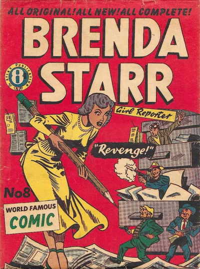 Brenda Starr (Atlas, 1951 series) #8 ([1952?])