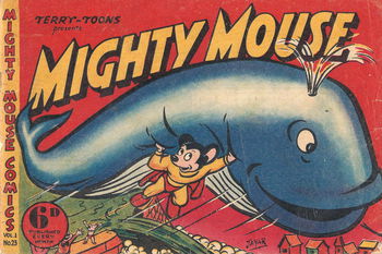 Terry-Toons Presents Mighty Mouse Comics (Rosnock, 1950? series) v1#23 ([1950?]) —Terry-Toons Presents Mighty Mouse