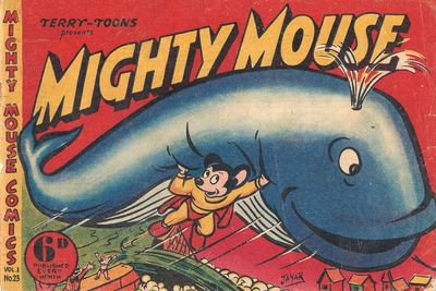 Terry-Toons Presents Mighty Mouse Comics (Rosnock, 1950? series) v1#23 — Terry-Toons Presents Mighty Mouse [1950?]