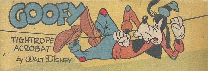 Weeties/Kornies Free! Walt Disney Comics (Nabisco, 1951? series) #A7 — Goofy ([1950?])