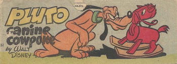 Pluto Canine Cowpoke