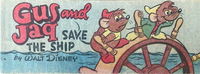 Weeties/Kornies Free! Walt Disney Comics (Nabisco, 1951? series) #C4 — Gus and Jaq [April 1952?]