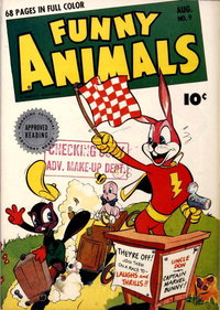 Fawcett's Funny Animals (Fawcett, 1942 series)  #9 (August 1943)