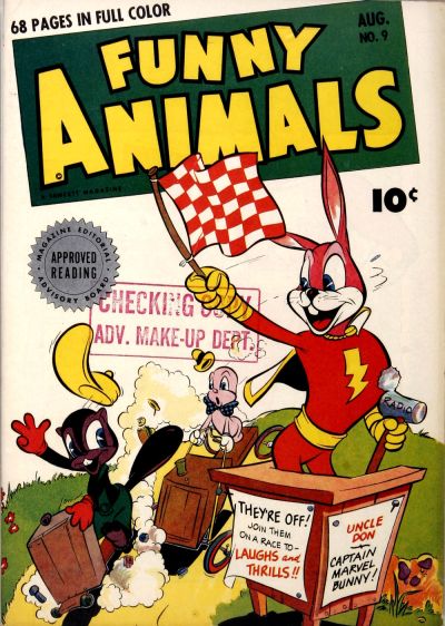 Fawcett's Funny Animals  #9 (August 1943)