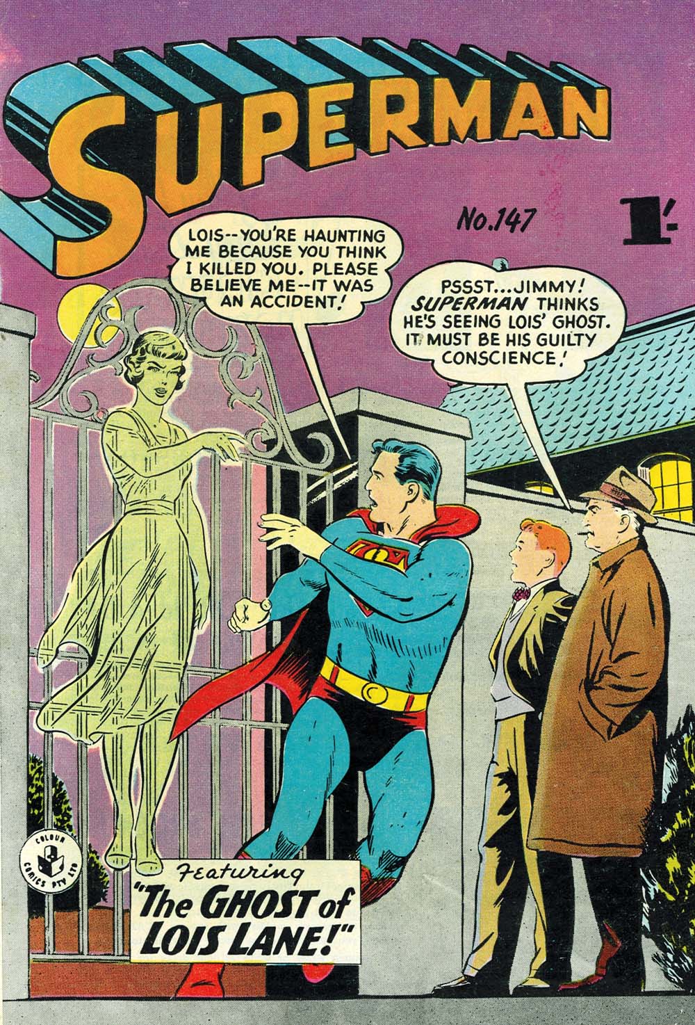 Superman (Colour Comics, 1950 series) #147 ([October 1959])