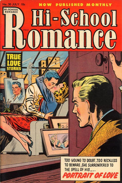 Hi-School Romance  #30 (July 1954)