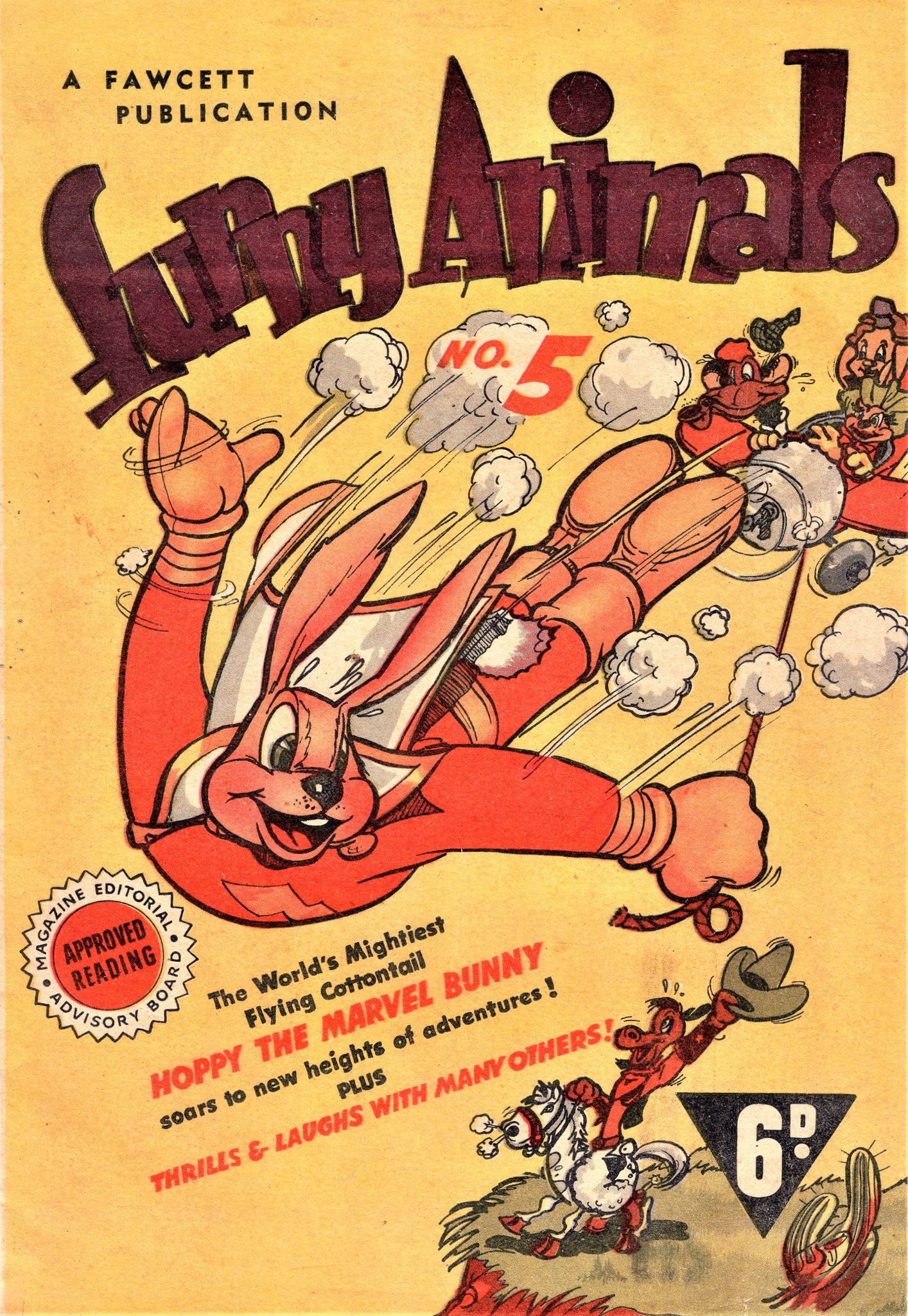 Fawcett's Funny Animals (Vee, 1947 series) #5 ([1947])