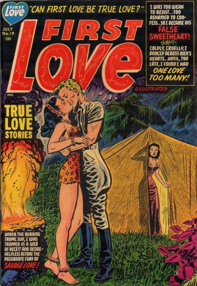 First Love Illustrated (Harvey, 1949 series) #19 July 1952